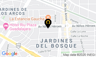 Mapa de Mistura Cocina Diversa en Zapopan