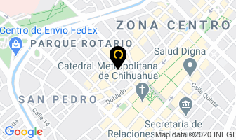 Mapa de Modas Paoly´s en Chihuahua