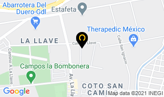Mapa de Modu Mex en San Pedro Tlaquepaque