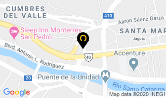 Mapa de Moldes Ceramicos S.a. De C.v. en Monterrey