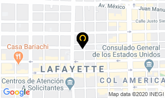 Mapa de Momé - Mobiliario México en Guadalajara