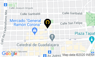 Mapa de Monedas Del Sud en Guadalajara