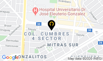 Mapa de Moreira Leal Roberto en Monterrey