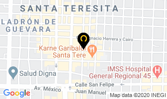 Mapa de Morett Autopartes en Guadalajara