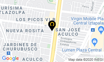 Mapa de Motel Eurosuites en Ciudad de Mexico