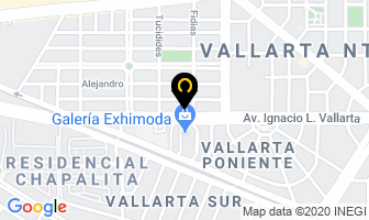 Mapa de Moto Chavane en Guadalajara