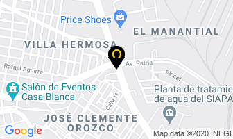 Mapa de Motor Work Shop en Guadalajara