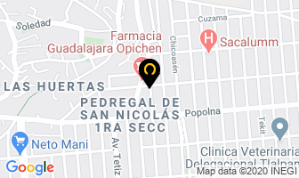 Mapa de Mudanzas Económicas Foráneas Zona Sur Df en Ciudad de Mexico