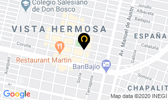 Mapa de Muebleria San Juan Bosco en León