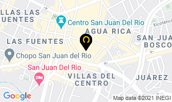 Mapa de Mueblerías El Cerrojo en San Juan del Río