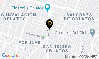 Mapa de Muebles Evanz en Guadalajara