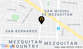 Mapa de Muebles Metalicos Vela en Guadalajara