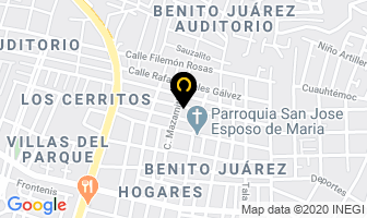 Mapa de Multiformas De Alambre Y Derivados De Acero S. C. De R.l. en Zapopan