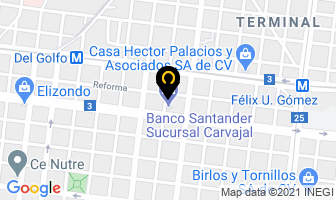Mapa de Multillantas Y Servicios Sego, S.a. De C.v. en Monterrey