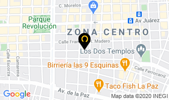 Mapa de Multiservicios Para Oficina Jaime en Guadalajara
