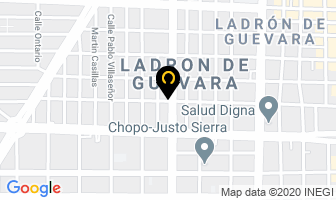 Mapa de Natural English en Guadalajara