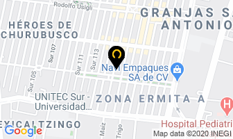 Mapa de Navajas Continental en Iztapalapa