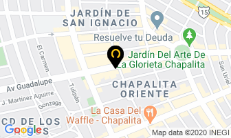 Mapa de Neveria Hawaii en Zapopan