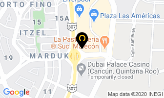 Mapa de New Look Dental Cancun en Cancún