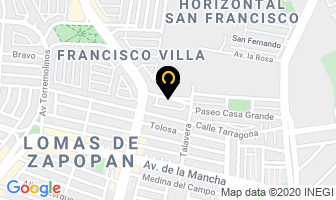 Mapa de Nnk Opticas en Guadalajara