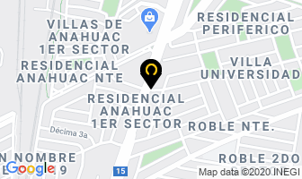 Mapa de Noemi Infantil en San Nicolás de los Garza