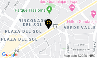 Mapa de Nordson en Guadalajara