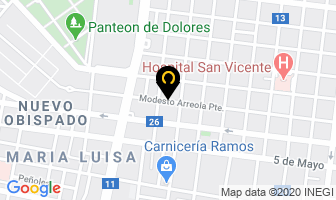 Mapa de Notaria Publica No. 20 en Monterrey