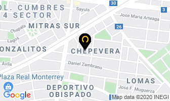Mapa de Notario Publico No. 32 en Monterrey