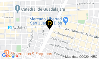 Mapa de Novedades Lulu en Guadalajara