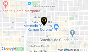 Mapa de Nueva Casa Azpeitia en Guadalajara