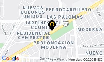 Mapa de Nuevo Servicio Campestre en Irapuato