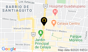 Mapa de Nutriologa Karenn Teniente en Celaya