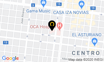 Mapa de Oca Medical Center / Dr.roberto A. CÓrdova GonzÁlez en Monterrey