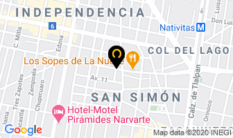 Mapa de Ocan Refacciones Y Accesorios S.a. De C.v. en Ciudad de Mexico