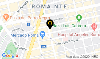 Mapa de Odontologia Especializada en Ciudad de Mexico