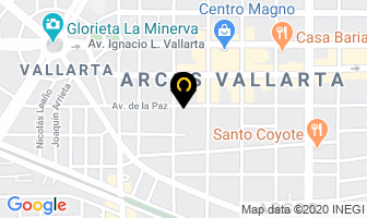 Mapa de Officenter en Guadalajara