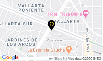 Mapa de Oficlass en Guadalajara