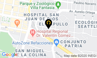 Mapa de Ogarrio Y Asociados en Zapopan