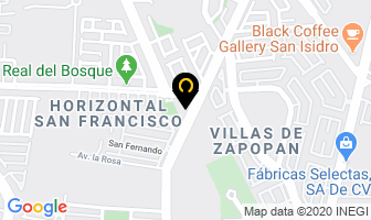 Mapa de Oink Carnitas en Zapopan