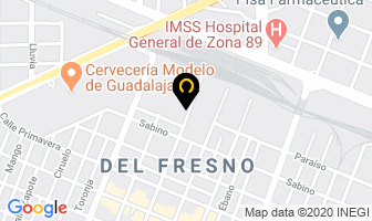 Mapa de Omega Solder en Guadalajara
