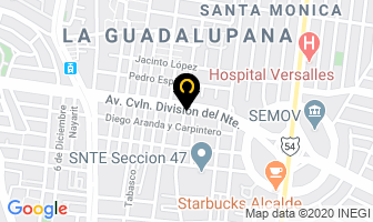Mapa de Oncofarma en Guadalajara
