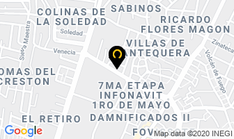 Mapa de Oncólogo En Oaxaca en Oaxaca de Juárez