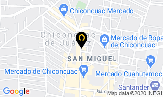 Mapa de Onka en Chiconcuac