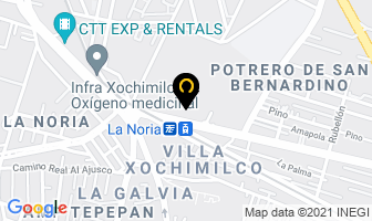 Mapa de Operadora De Explosivos S.a. De C.v en Ciudad de Mexico
