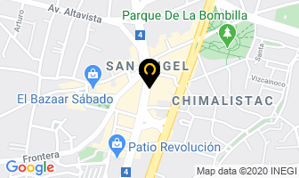 Mapa de Operadora Etesa S.a. De C.v. en Ciudad de Mexico