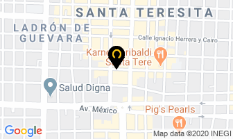 Mapa de Optica Azpeitia en Guadalajara