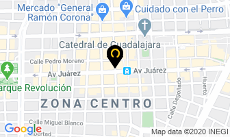 Mapa de Optica Cristal en Guadalajara