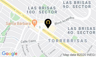 Mapa de Optica Independencia en Monterrey