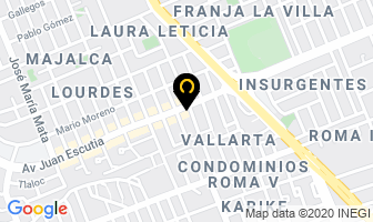 Mapa de Optica Moderna en Chihuahua