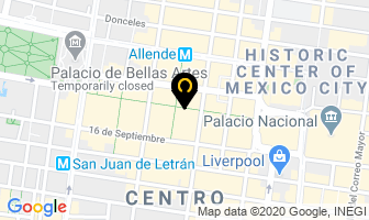 Mapa de Optica Popular, S.a. en Ciudad de Mexico